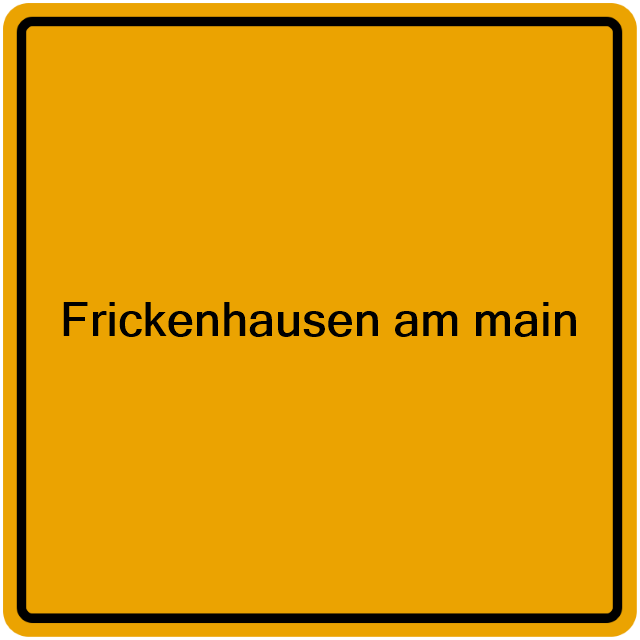 Einwohnermeldeamt24 Frickenhausen am main